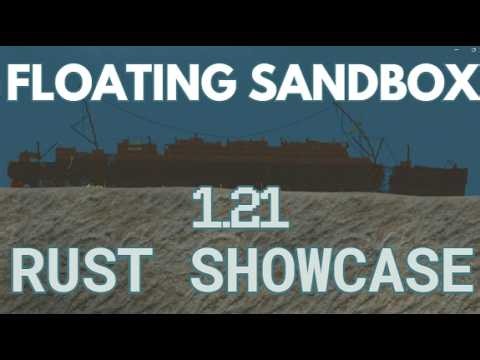 Floating Sandbox 1.21 funnel collapse and rust physics showcase