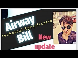 Airway Bill simplified | Technical Specification | E-AWB | Color-coded AWB | AWB Measurement |