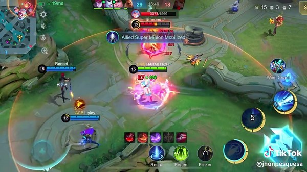 Layla Gameplay Showcase in Mobile Legends