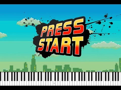 MDK - Press Start (full) piano tutorial