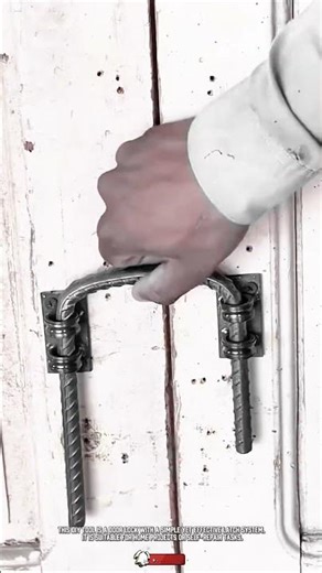 Creative DIY Steel Door Lock: High-Security Latch from Reinforced Steel