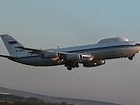 Il-80 Maxdome aircraft which could be used by Putin as a 'flying Kremlin'