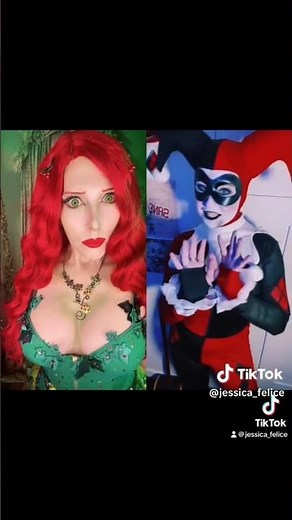 Poison Ivy DC Costume 🔥 #COSPLAY model #FASHION style #SHORTS trend. Makeup Hair Outfit Movie Fan!