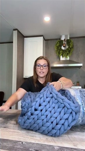 This isn't your average weighted blanket 🛋️✨