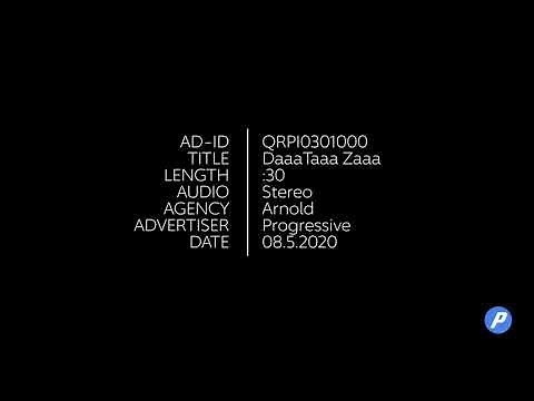 Progressive Radio Ad - Da Ta Da Za