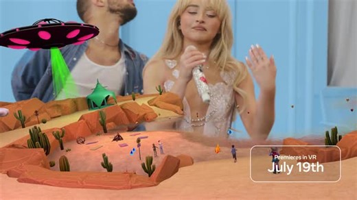 🪩💌 Front row & find out. No one’s working late July 19th. Grab your friends, go virtual vogue on your avatars and show out with Sabrina Carpenter: A VR Concert in Music Valley. #MetaHorizon #SabrinaCarpenter 🎙 Sabrina Carpenter 📍 Music Valley in Meta Horizon Worlds 👉 July 19th 5PM PT https://horizon.meta.com/event/428965920013261/?utm_source=facebook&utm_content=SC_Trailer | Meta Horizon