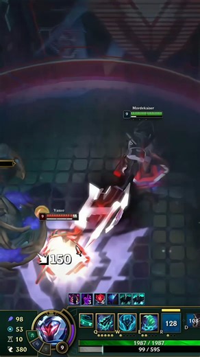 MORDE PROJECT VS YASUO L9 #lol #leagueoflegends #gaming #games | Ruang Best of League