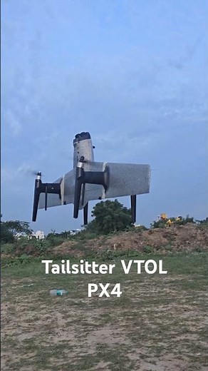 Tailsitter VTOL - PX4 #pixhawk #ardupilot #VTOL