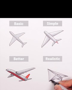 9.4K views | Cách để vẽ - Bức Vẽ Máy Bay Đơn Giản✈️ | Mẹo Panda Xinh | Facebook