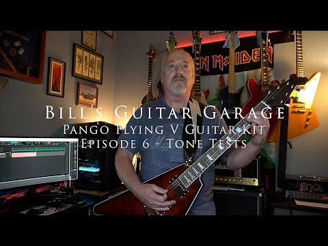 Pango Music Flying V Guitar Kit Ep 6 Sound Demos