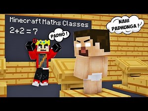 Teaching Maths To Baby Herobrine in Minecraft