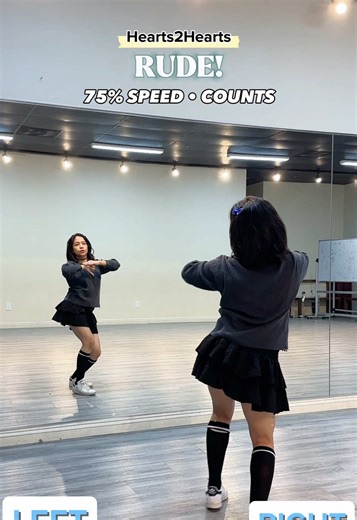 Hearts2Hearts ‘RUDE!’ Dance Tutorial (Slow Counts) #hearts2hearts #h2h #RUDE #kpoptutorial