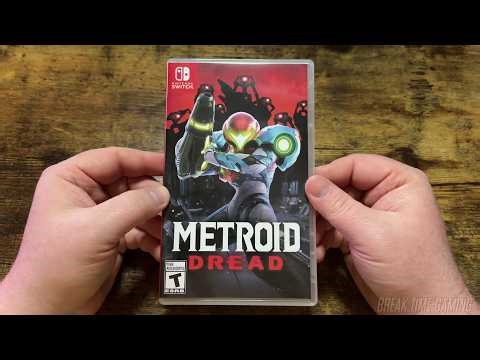 Metroid Dread Nintendo Switch Unboxing