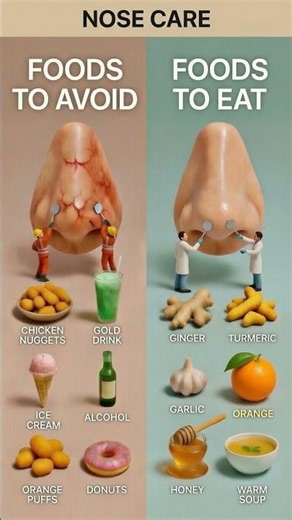Best Foods for Nose Health 👃 | Foods to Avoid & Foods That Heal Your Sinuses