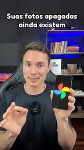 1.1M views · 17K reactions | Como encontrar suas fotos apagadas ...#dicas #truques #google #googlefotos #dicasdecelular #guicassiri | Gui Cassiri | Facebook