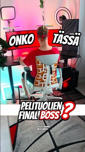Onko Logitech x Herman Miller Embody pelituolien Final Boss?🤔