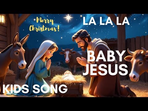 LaLaLa Baby Jesus🌟 | Christian Song for Kids & Toddlers