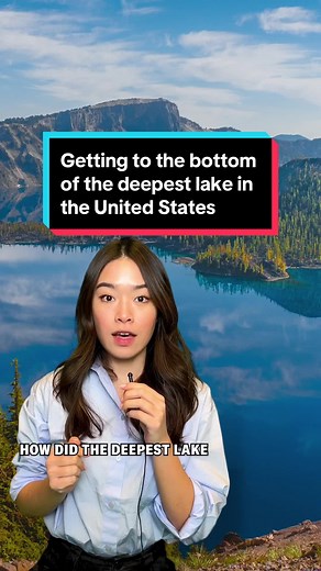 Crater Lake is almost 2000 ft deep. It formed when an ancient volcano called Mount Mazama erupted over 7000 years ago. The eruption was so violent that Mount Mazama collapsed, creating the lake’s basin. What ancient geology are you curious about? Comment below! 🎤 Carin Leong ✏️ Alix Soliman 🎞️ Kylie Murphy 📸 Getty Images, National Parks Service, NASA/JSC, USGS, Smithsonian Institution #scientificamerican #sciam #sciencetok #stemtok #nature #geology #volcano #craterlake #oregon #water #nationa