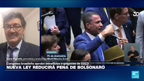 Congreso aprueba ley que reduce pena a Bolsonaro: ¿qué implica para Lula da Silva?