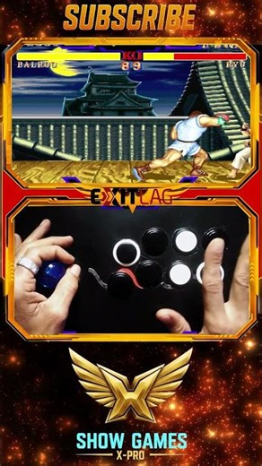 🔥Balrog VS Ryu Furious Showdown SF2CE⚡Slow Motion