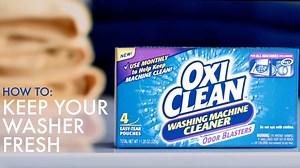 246K views · 1.6K reactions | Fresh smelling laundry starts with a clean machine. Watch now and learn how to eliminate musty washing machine odors: | OxiClean | Facebook