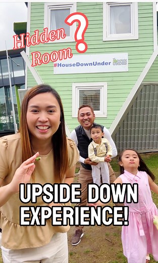 Do you know there’s an upside down house attraction in Rouse Hill, Western Sydney? 🏡✨ ⬆️ ⬇️Check out our visit to this amazing tourist attraction House Down Under where all things are upside down! Join BarBelle EverAfter as we explore this unique family experience. Perfect for a fun day out and creating unforgettable memories! 🌏👨‍👩‍👧‍👦 #HouseDownUnder #UpsideDownHouse #RouseHill #WesternSydney #TouristAttraction #FamilyFun #BarBelleEverAfter #MigrantFamily #ExploreSydney #FamilyLife | BarB