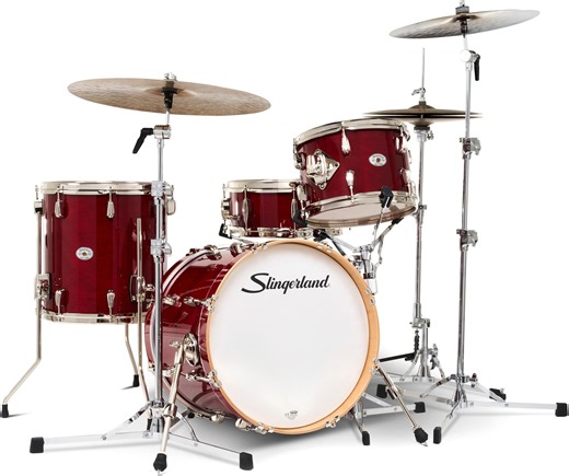 Slingerland Studio King 4-piece Shell Pack with Snare Drum - Royal Crimson Lacquer