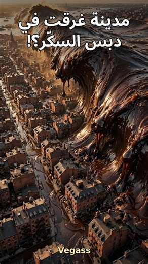 مدينة غرقت في دبس السكّر؟! 🌊