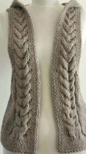 725K views · 9.7K reactions | Chaleco tejido a dos agujas #chalecos #chalecostejidos #hechoamano | Tejidos y Creacioneslia. | Facebook