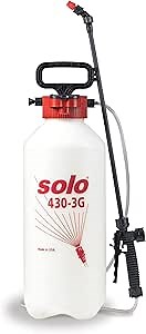 Solo 430-3G 3-Gallon Farm and Garden Handheld Sprayer, with Shut-off Valve and Unbreakable Wand