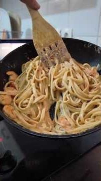 🍤 Shrimp Pasta Recipe 🍝