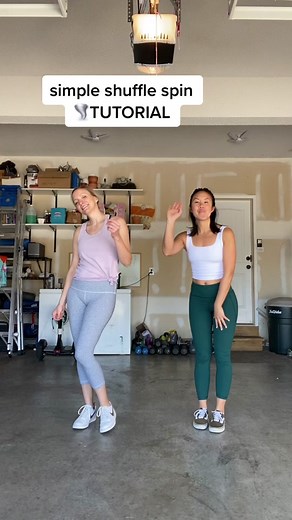 How to Spin Shuffle Tutorial for Moms