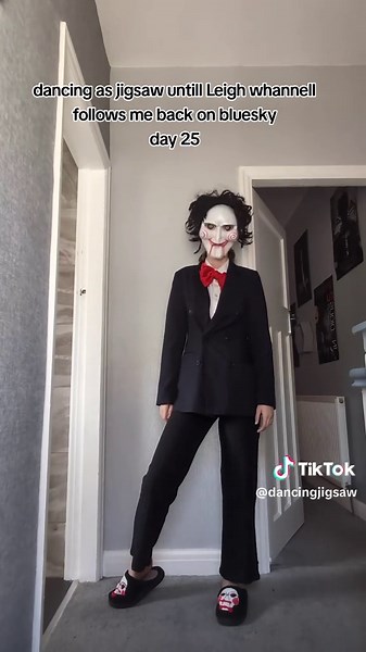 Dancing as Jigsaw Until Leigh Whannell Follows Back