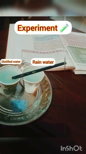 Science 🧪experiment class 10th🫶 chemistry chapter 4🧪📚#Science experiment