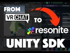 Comment porter aisément vos avatars VRChat sur Resonite?! - Tuto avec le Resonite SDK sur Unity