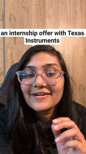 Get Internship With Texas Instruments | 1.5 Lakh rupees
