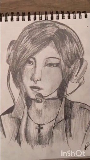 Ada Wong Sketch (Resident Evil) ✏️ | Realistic #Drawing #shorts #art #anime