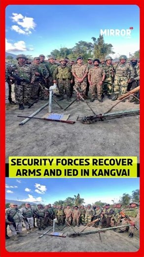 Security Forces Recover Arms and IED in Kangvai #torbung