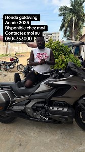 Honda Goldwing 1800cc Année 2025 disponible - contactez 0504353000