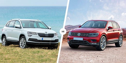 VW Tiguan vs Skoda Karoq - which is best?