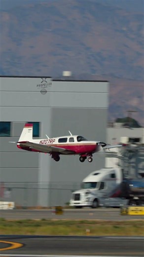 Mooney M20K | N207RP | Landing at Van Nuys Airport