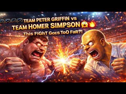 🎮 PeTeR gRiFfIn vS HoMeR sImPsOn… ThIs FiGhT GoEs ToO FaR?! 😱🔥 #MUGEN #EpicBattle #Viral