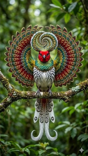 Wait For The Wings 😲 | Amazing Bird Reveal #shorts