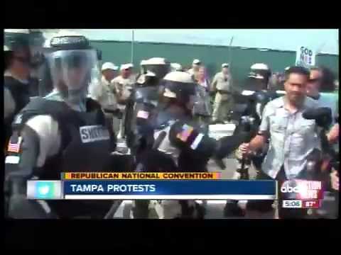 Westboro Baptist Church protest meets counter-protest