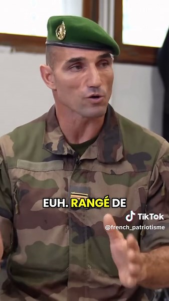 Major Gérald : « y’a des fois on s’est dit qu’on est pas passé loin… » #armee #armeefrancaise #militaire #legionetrangere