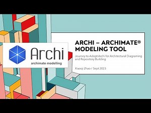 Journey to Adopt Archi for Architectural Diagraming and Repository Building