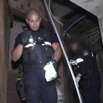 Drugs, weapons and katanas in the cellars of a housing project 😱