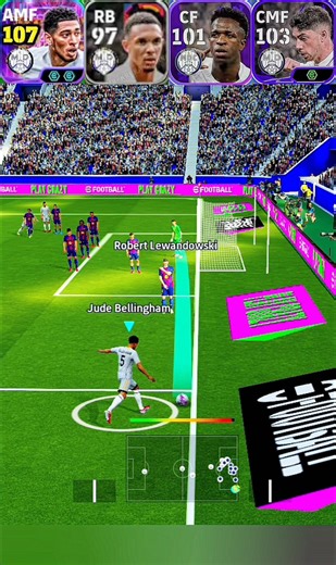 Vinicius Jr vs Bellingham vs Trent Arnold vs Valverde Free Kick Challenge ⚽ #football #efootball