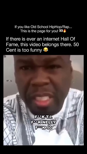 If there is ever an internet Hall Of Fame, this video belongs there. 50 Cent is too funny 😂 Follow the Page for Daily HipHop Content ❗ @hiphop__unity 🔥🔥🔥 | HipHop Unity