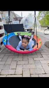 Rae swinging makes me so happy 🩷 #downsyndrome #autism #swing | RAE